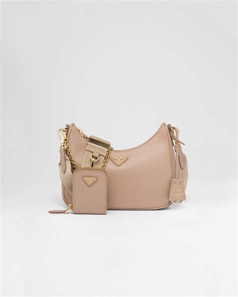 prada tasche leder beige|prada leather handbags.